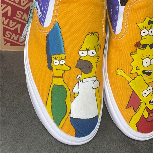 Simpson’s Custom vans shoes for men - Picture 3 of 10